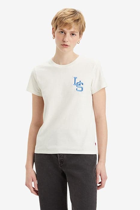 THE PERFECT TEE LS MONOGRAM EGRET GRAPHI by Levi's