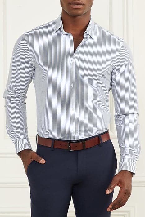 FORMAL PERFORMANCE S BLUE/WHITE STRIPE by Marciano by Guess