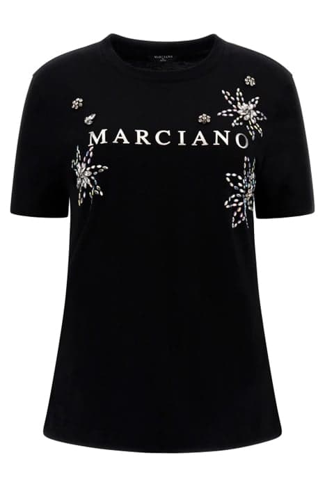 JENNIFER T-SHIRT JET BLACK A996 by Marciano by Guess