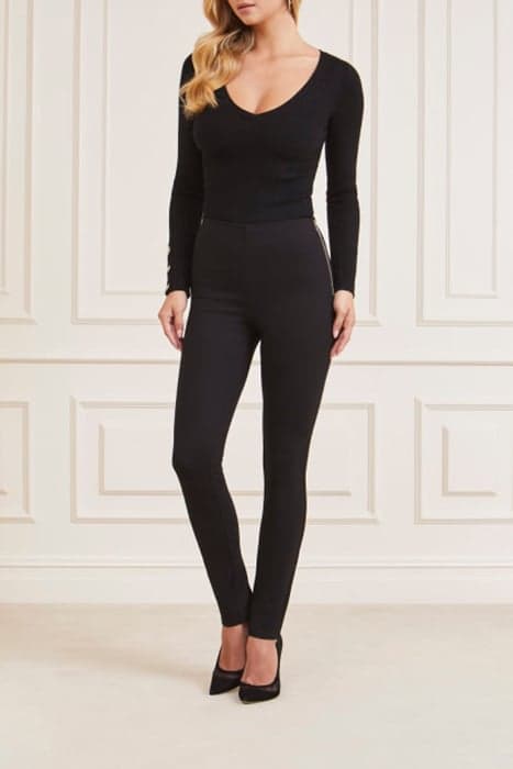 ALICE LS VN SWEATER JET BLACK A996 by Marciano by Guess