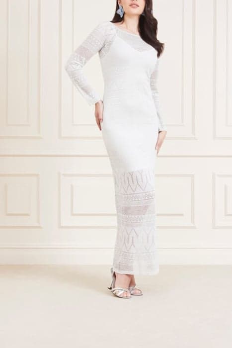 HYDRA LONG DRESS SWT PALE PEARL by Marciano by Guess