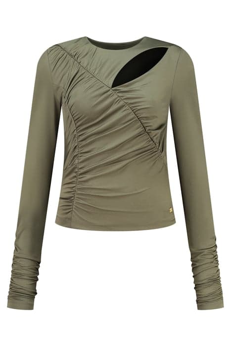 AVIGNON TOP COMBAT GREEN by NIKKIE