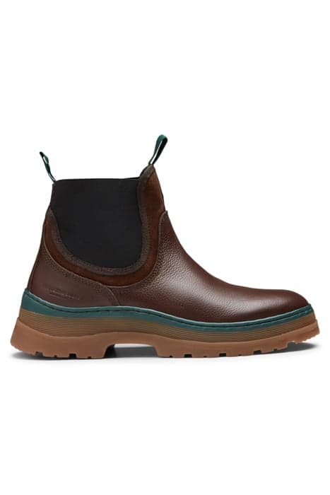 MAFFEI - CHELSEA BOOT DARK BROWN by Scotch & Soda