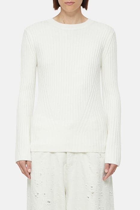 CREW NECK LONG SLEEVE KNITS IVORY by Closed