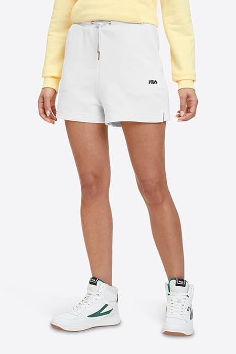 BUCHLOE HIGH WAISTED SHORTS BRIGHT WHITE by FILA