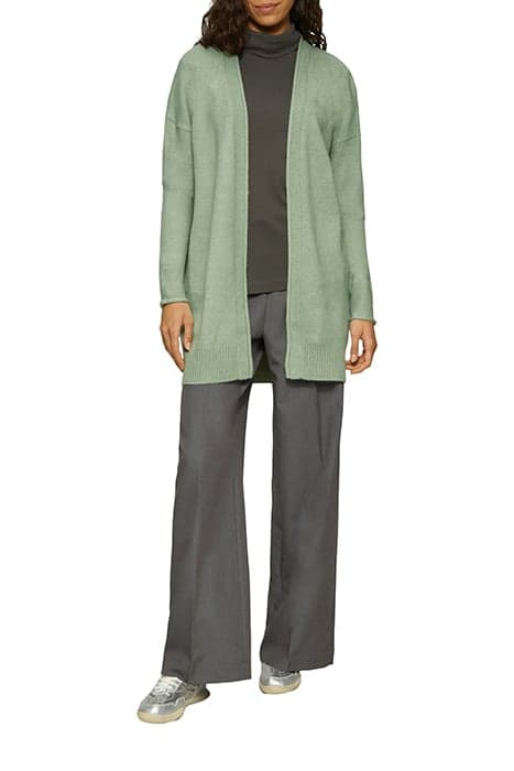 S.OLIVER-QS CARDIGAN GREEN by s. Oliver