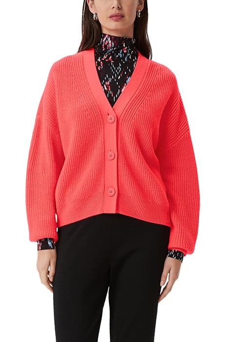 COMMA CARDIGAN RED-CORAL by Comma