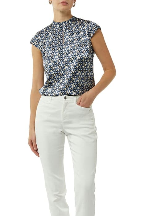 COMMA BLOUSES BLUE-MARINE by Comma