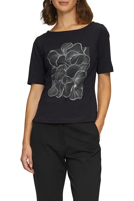 S.OLIVER T-SHIRTS GREY/BLACK by s. Oliver