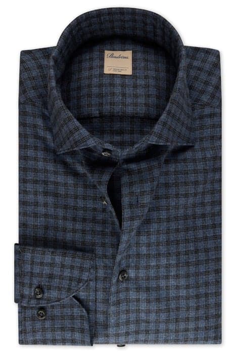 SLIMLINE/90, RC CUFF BLUE CHECK by Stenströms