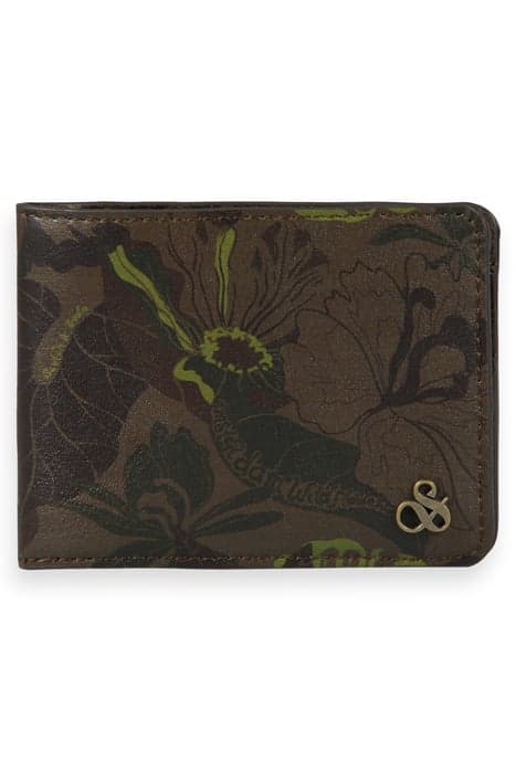 BILLFOLD WALLET CAMO FLORAL AOP by Scotch & Soda