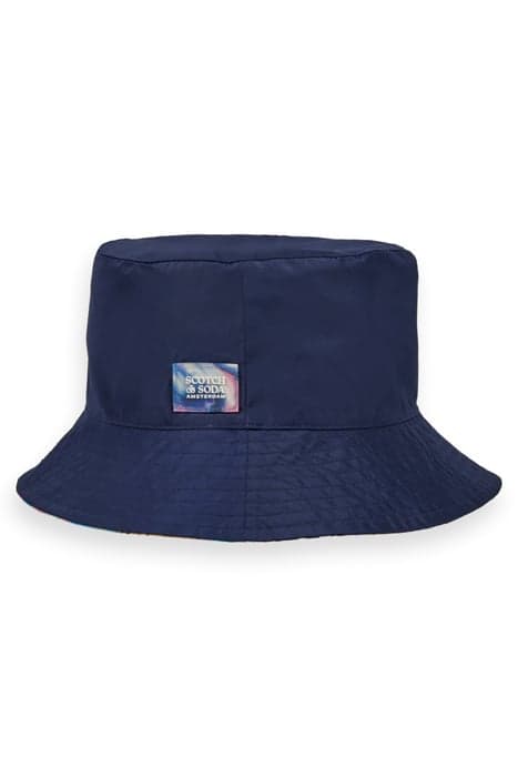 REVERSIBLE PRINTED BUCKET HAT COMBO A by Scotch & Soda