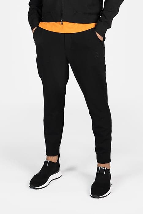 ATHLETIC SLIM FIT TRACK PANTS JET BLACK by BALR.