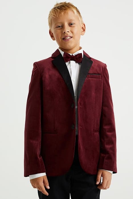 BLAZER BURGUNDY RED by WE Fashion