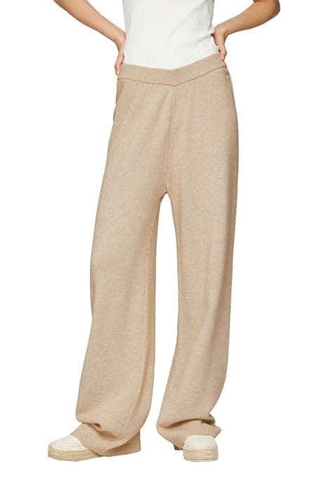 S.OLIVER-QS PANTS BEIGE by s. Oliver