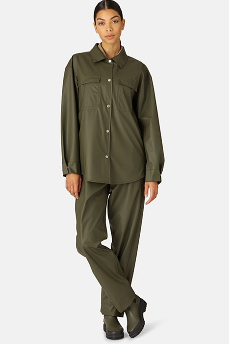 10 RAIN186 RAIN JACKET ARMY 3