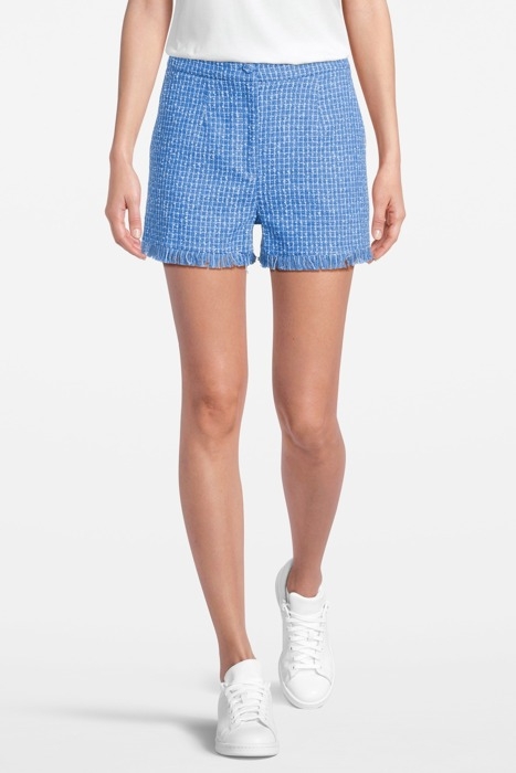 SHERMAN 2 SHORTS TWEED LEGGERO PERIWINKLE BLUE 1