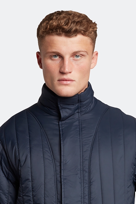 VERTICAL PADDED BOMBER DARK NAVY 4