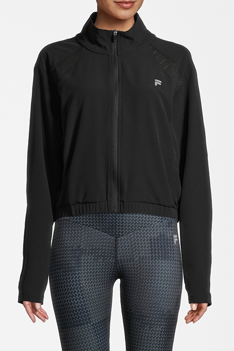 ROVERETO CROPPED JACKET BLACK 2