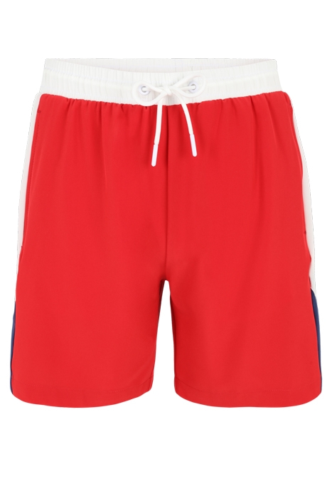 SESTU SWIM SHORTS TRUE RED-BRIGHT WHITE-MEDIEVAL BLUE 1