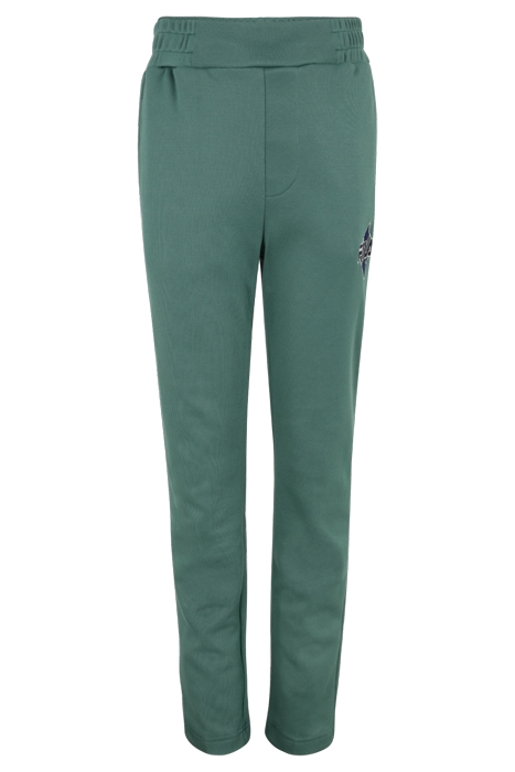 TEUCHERN TRAPERED PIQUE TRACK PANTS BLUE SPRUCE 1