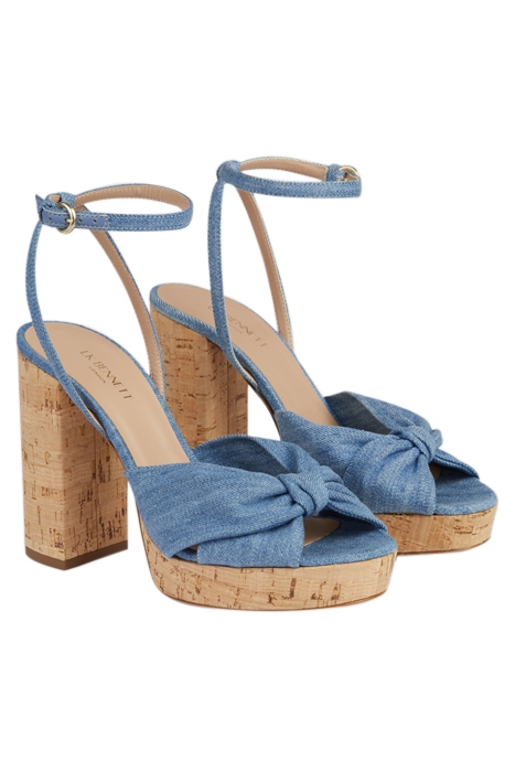 AMANDA SANDAL BLUE DENIM 2