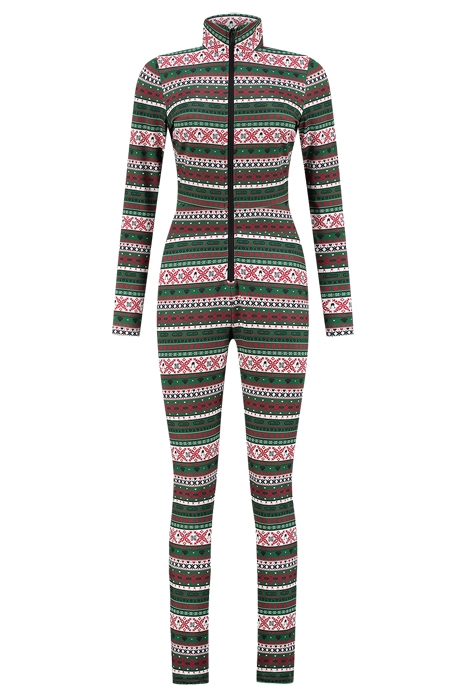 NIKKIE XMAS JUMPSUIT GREEN 1