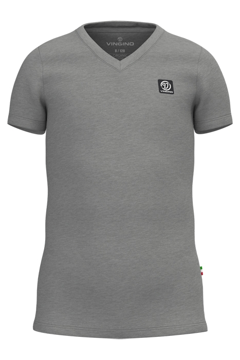 B-BASIC-TEE-VNSS GREY MELEE 1