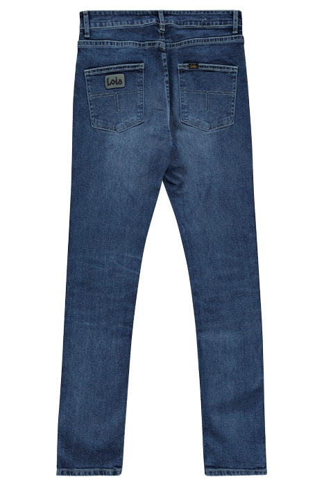 ARTURO 19 BUTTON BLAUW VINTAGE STONE 3