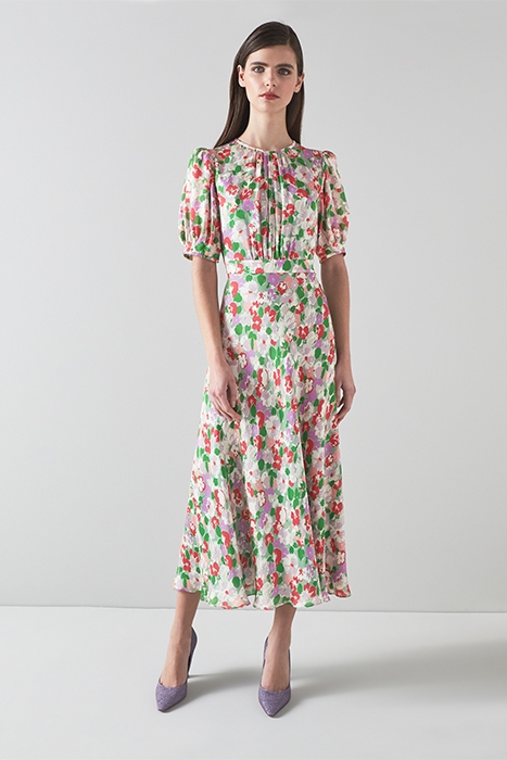 JEMIMA MIDI DRESS GREEN 2