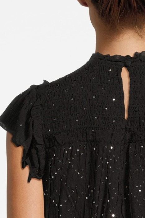 PERRI SPARKLE DRESS BLACK 4