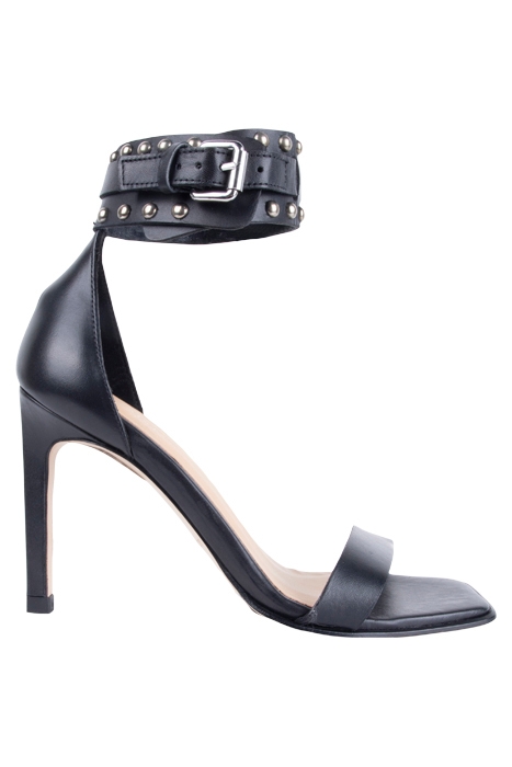 ALMA STUD SANDAL BLACK 1
