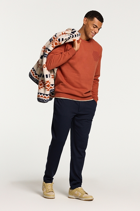 HAMMAM TILE SWEATER SIENA BROWN 4