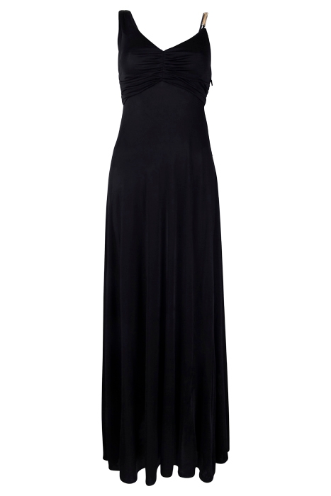 EMILIA LONG DRESS JET BLACK 1