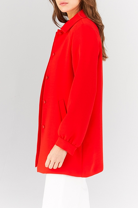 CHERRY NON-LINED COAT 6