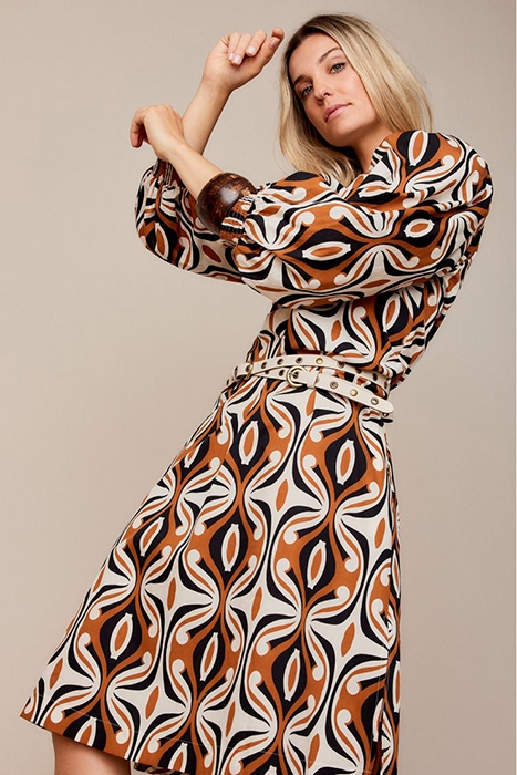 DRESS ORNAMENT PRINT MULTICOLOUR 1