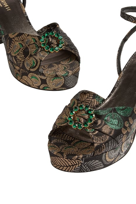 BRITTANY SANDAL BLACK MIX 4