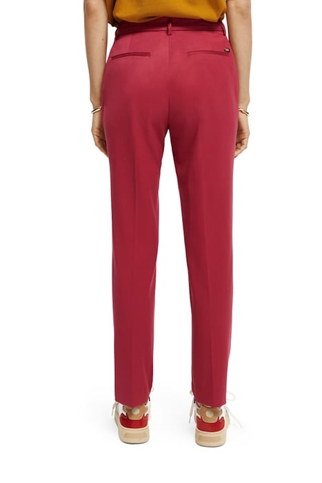 LOWRY - MID-RISE SLIM TROUSERS CHERRY PIE 5