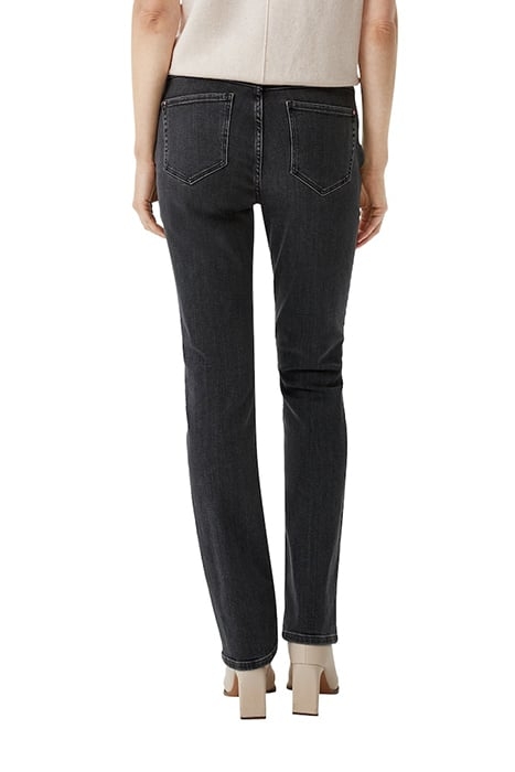 COMMA JEANS GREY/BLACK-DENIM 2