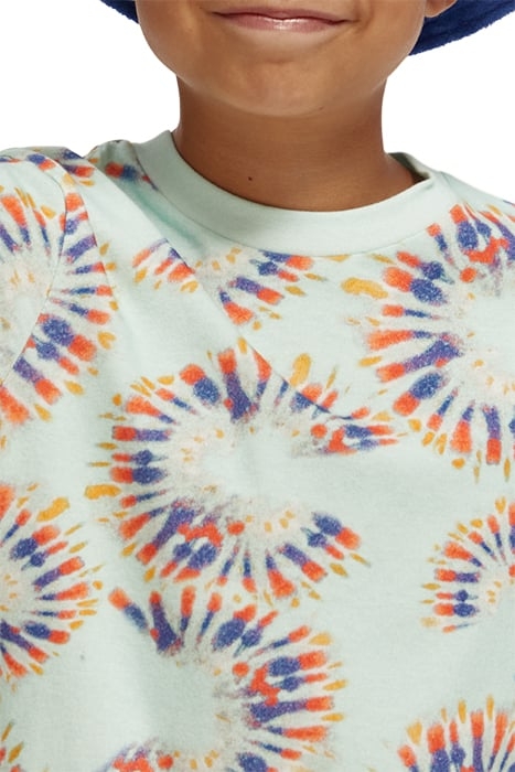 COTTON IN CONVERSION RELAXED-FIT ALL-OVER PRINTED T-SHIRT TI 6