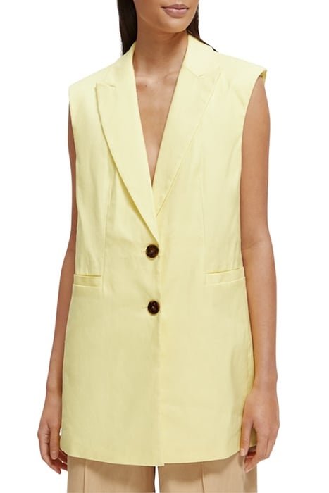 LONGER LENGTH SUMMER GILET POPCORN 2