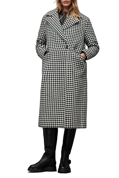 ALEXIS STAR COAT BLACK/WHITE 1