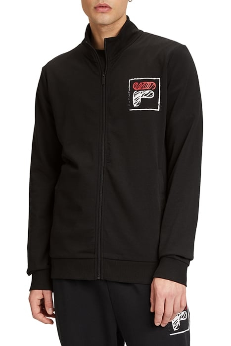 LUTON TRACK JACKET BLACK 1