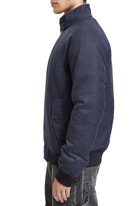 PADDED HARRINGTON JACKET NIGHT MINI CHECK 6