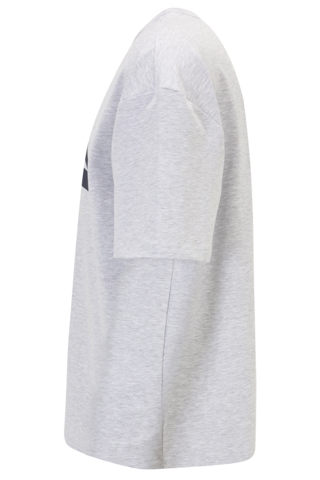 LOWELL OVERSIZED LOGO TEE LIGHT GREY MELANGE 7