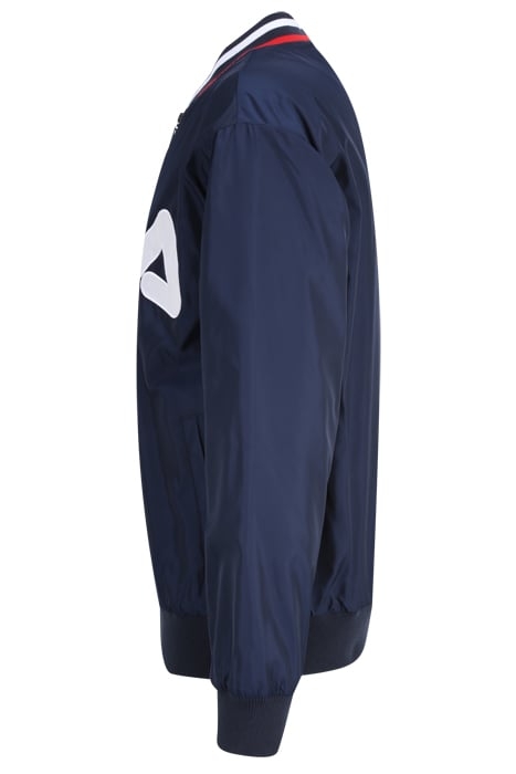 LOGRONO LOGO BOMBER JACKET BLACK IRIS 7