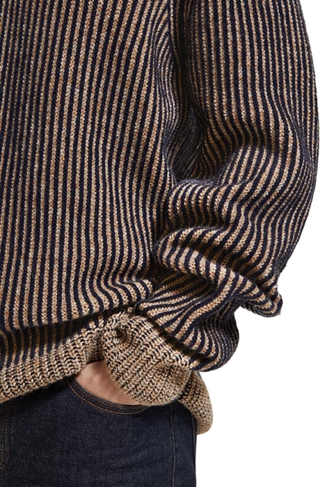 REGULAR FIT WOOL-BLEND PULLOVER NIGHT 7