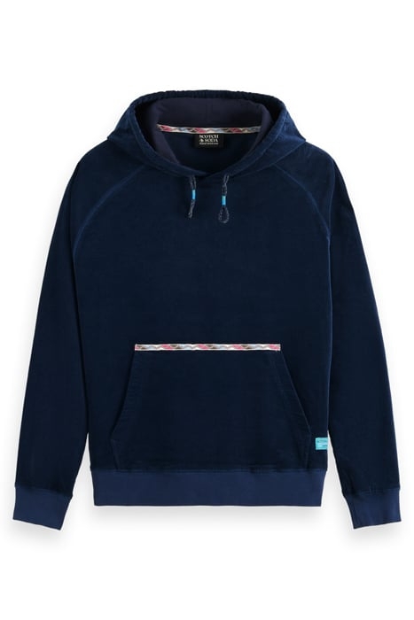 CORDUROY HOODIE STEEL 4