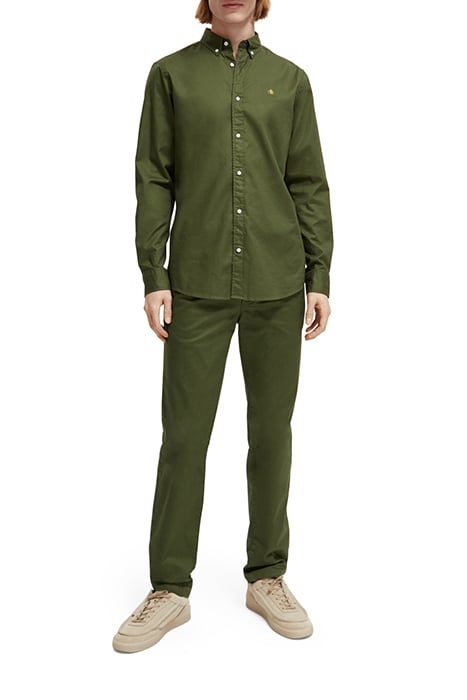 ESSENTIALS STUART - SLIM-FIT ORGANIC COTTON STRETCH CHINO FI 3