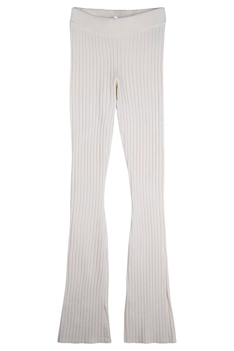 SIGNATURE FLARE PANTS ECRU 1